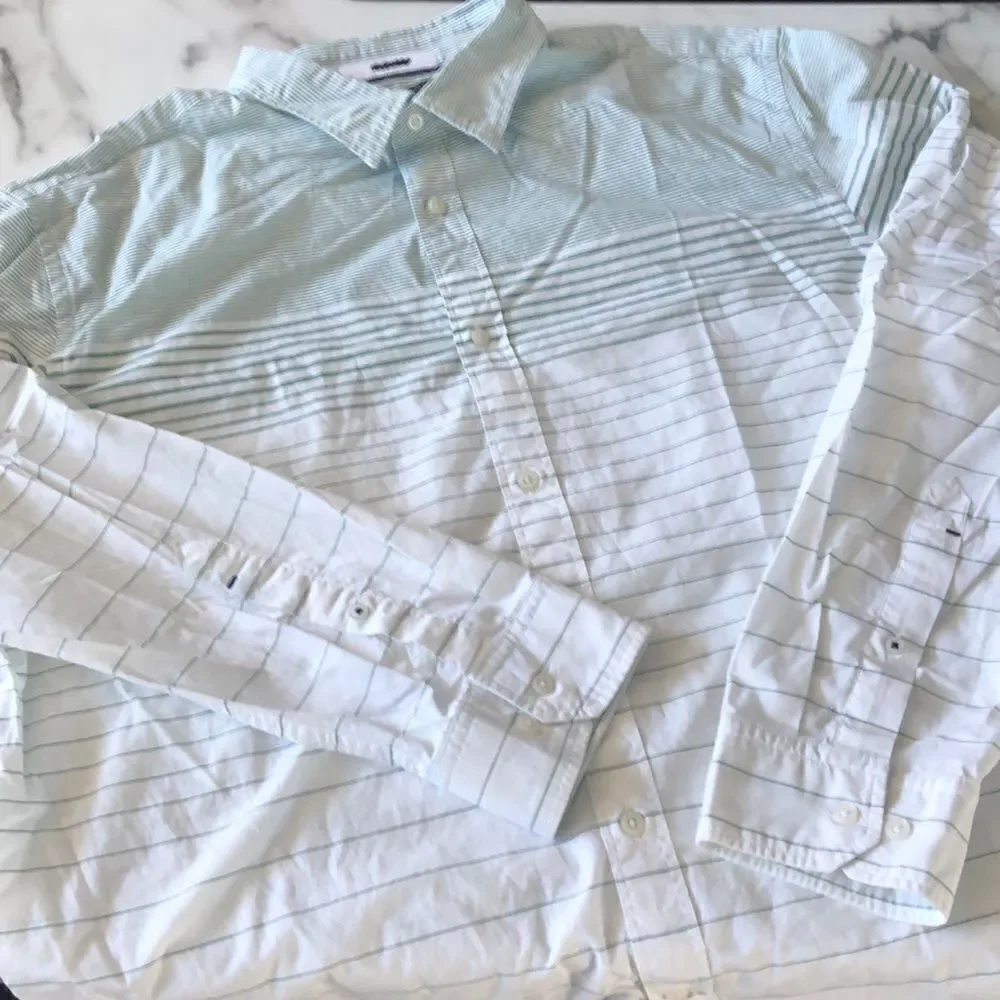 Banana Republic Custom 078 Wash Button Up Shirt Sz. XL